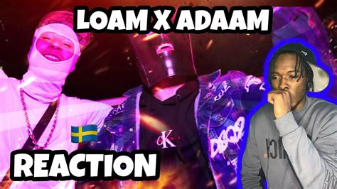 American Reacts To Swedish Rap Loam X Adaam Fakka Ur English Lyrics