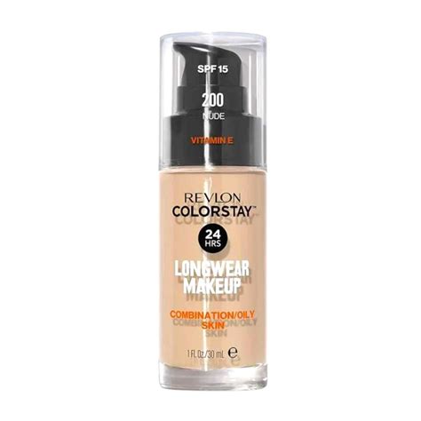 Revlon Colorstay Make Up Combination Oily Skin 200 Nude FPS 15 Base