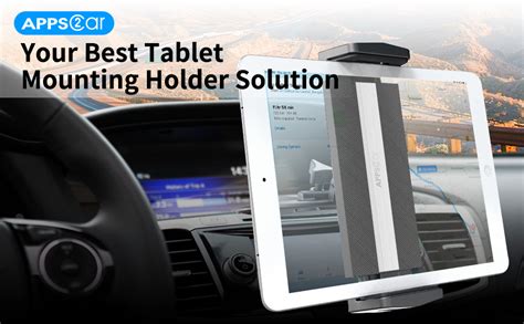 APPS2Car CD Tablet Halterung Auto 360 Grad Drehbar Ipad Cd Halterung