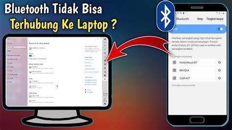 Cara Mengatasi Bluetooth Hp Tidak Mau Terhubung Ke Bluetooth Laptop