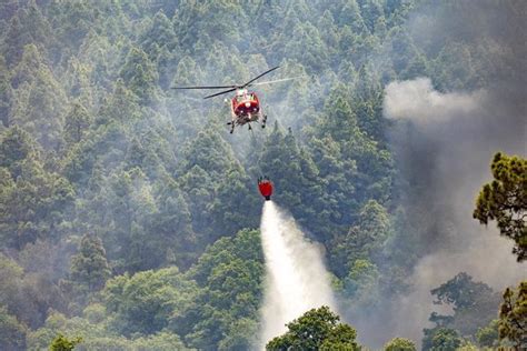 Los Medios Aéreos Del Dispositivo Contra Incendios En Canarias Se Adelantan A Comienzos De Junio