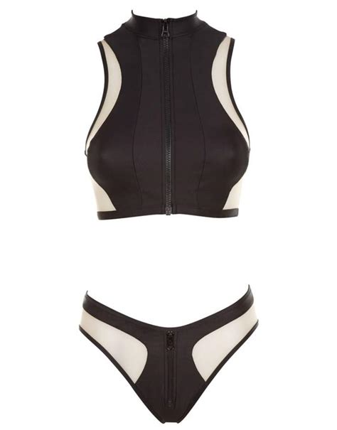 Agent Provocateur Marlene Bikini Bottom Black And Nude ShopStyle Two Piece Swimsuits