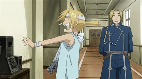 Fma Brotherhood Created Feelings Screencaps Edward Elric And Winry