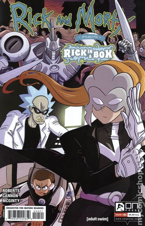 Rick And Morty Presents Rick In A Box 2023 Oni Press Comic Books