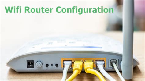 Wi Fi Router Configuration Ultraarchitects