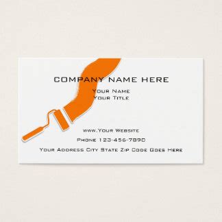 Painter Business Cards & Templates | Zazzle