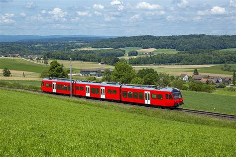 Be 552 Of SZU Between Ossingen And Thalheim Altikon