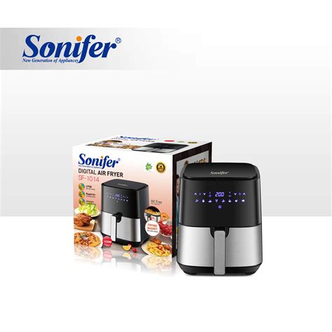 Sonifer Sf 1014 Electric Household 5 Liter 1450w Non Stick Liner No Oil Led Display Smart