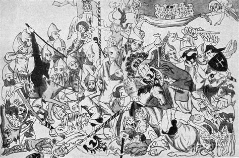 Battle Of Legnica, 1241 Drawing by Granger