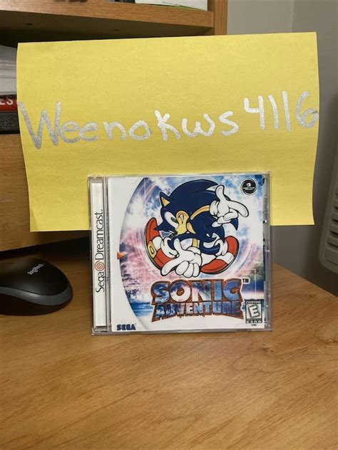 Sonic Adventure Sega Dreamcast Reproduction Case And Artwork Etsy