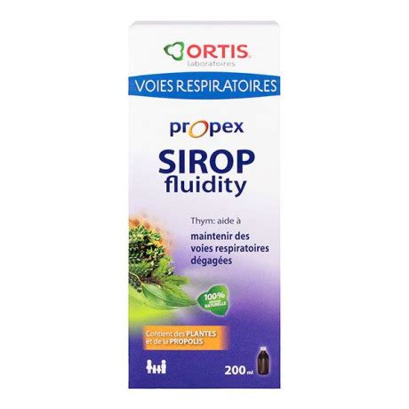 Ortis Propex Sirop Fluidifiant 200ml