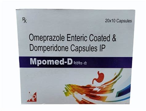 Omeprazole Enteric Coated Domperidone Capsules IP At Rs 384 Box Ocid