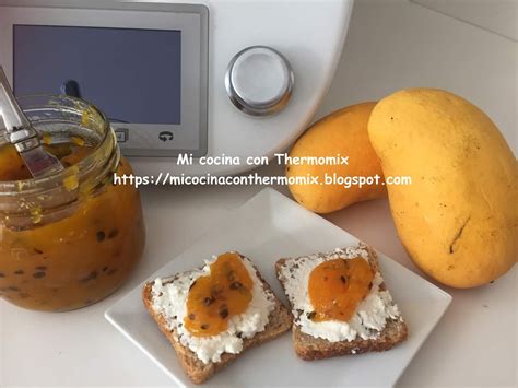 Mermelada De Mango Y Maracuya Recetas De Mi Cocina Con Thermomix