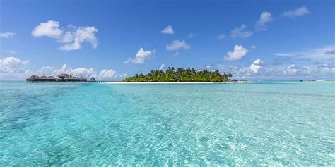 Canvas Print Of Anantara Dhigu Resort South Male Atoll Maldives