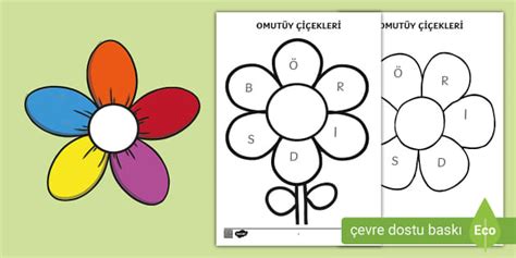 ÖRIDSB ÇİÇEKLERİ teacher made Twinkl