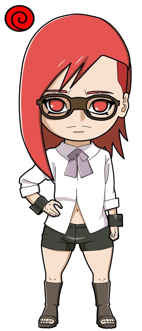 Karin By Senjuclan On Deviantart Chibi Anime Naruto