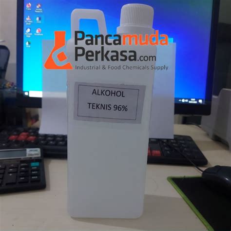 Jual Alkohol 96 1 Liter MURNI Etanol Teknis Shopee Indonesia