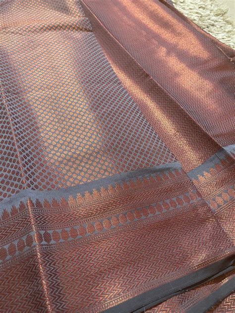 Kora Grey Saree Anika By Aabi