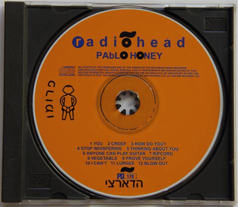 Radiohead Pablo Honey 1993 Cd Discogs