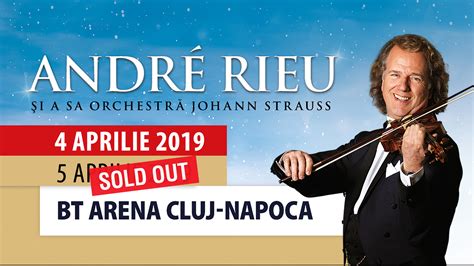 André Rieu susţine încă un concert la BT ARENA din Cluj Napoca