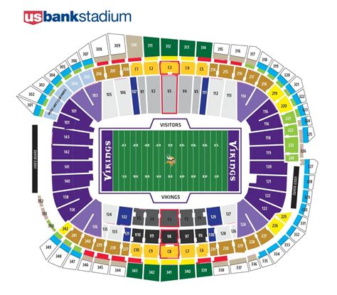 Minnesota_Vikings_Seating_Chart_052020 - Touchdown Trips