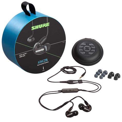 Shure Aonic 215 Sound Isolating Earphones Black