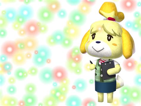 Isabelle Animal Crossing New Leaf Wallpaper 37533747 Fanpop