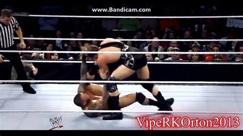 Wwe Smackdown Randy Orton Vs Jack Swagger Youtube