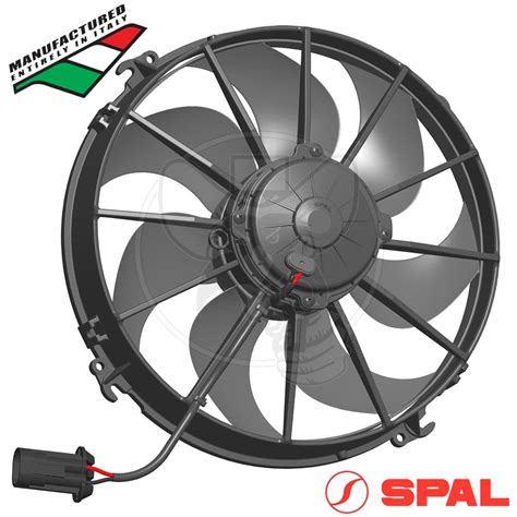 Spef3632 Spal Electric Thermo Cooling Fan 12 Dia Puller Curved Blade 1451 Cfm