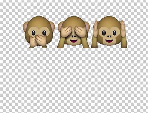 Three Wise Monkeys Emojipedia The Evil Monkey Png Clipart Drawing