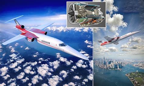 Ge Reveal New Engine Which Will Allow For The First Supersonic Commercial Flight Since Concorde