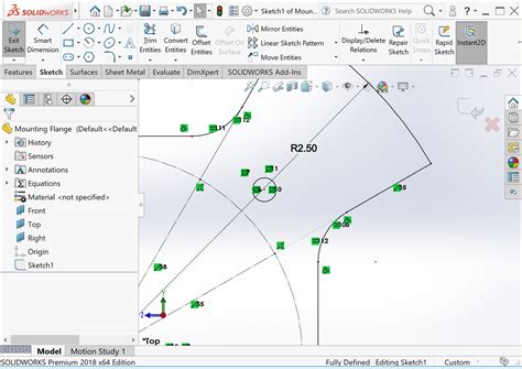 How To Split And Join SOLIDWORKS Sketch Entities