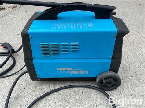 Clark Weld 180EN Wire Feed MIG Welder BigIron Auctions