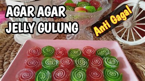 Cara Membuat Agar Agar Jelly Gulung Anti Gagal YouTube