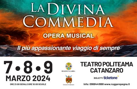 Catanzaro Divina Commedia Opera Musical Verso Record Presenze