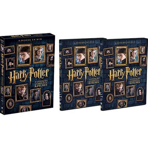 Box Dvd Harry Potter Cole O Completa Filmes Warner Filmes De