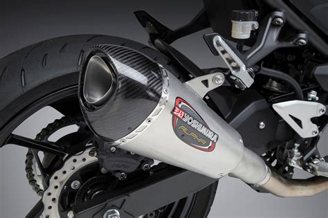 Yoshimura Ninja 400 Z400 18 22 Alpha T Slip On Exhaust Stainless Muffler Yoshimura Randd Of