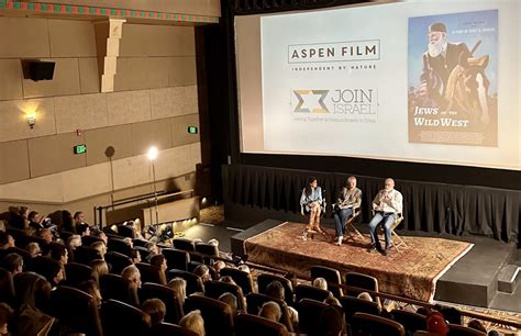 Jews Of The Wild West With Aspen Film JOIN Israel