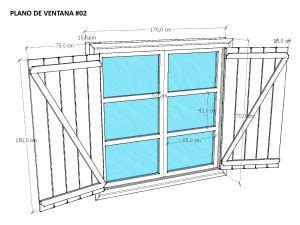 Planos Con Medidas De Ventanas De Madera Gratis Pdf