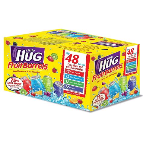 Amazon.com: Little Hug Assorted Drinks (8 oz., 48 ct.) (SCL) : Grocery & Gourmet Food