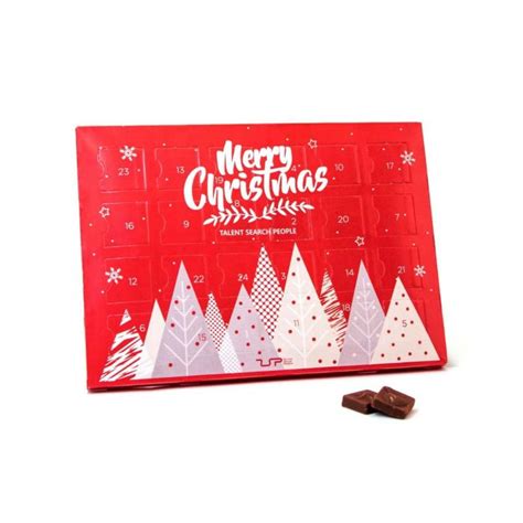 Calendario Adviento A5 Chocolate Desde 100 Unidades