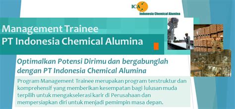 Lowongan Kerja BUMN Group Terbaru Indonesia Chemical Alumina Buka