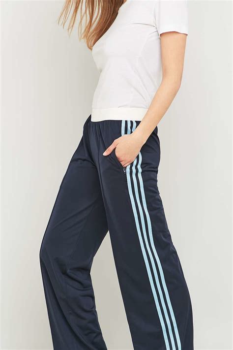 Adidas Originals Sandra 1977 Navy Tracksuit Bottoms In Blue Lyst