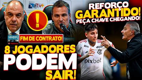 8 JOGADORES EM FIM DE CONTRATO PODEM SAIR REFORÇO GARANTIDO PARA TITE