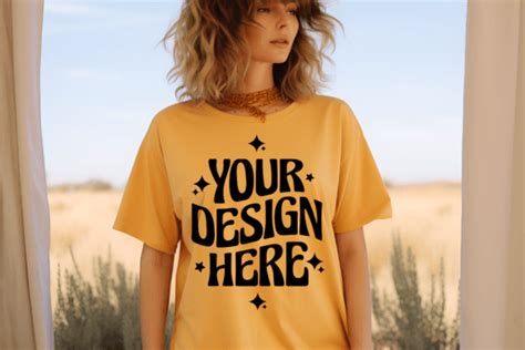 Comfort Colors Tshirt Mockup Graphic By Mockup Infinity Creative