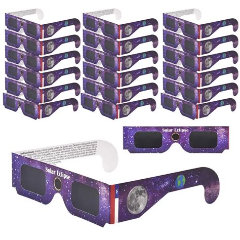 Gafas de protección Solar para Eclipse lentes seguras con