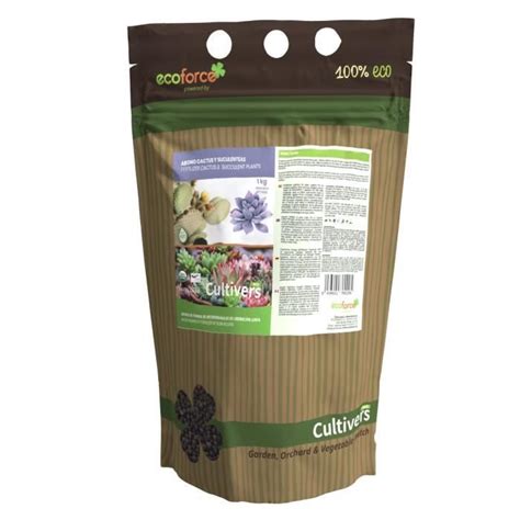 CULTIVERS Engrais Biologique Pour Cactus Et Plantes Succulentes 1 Kg