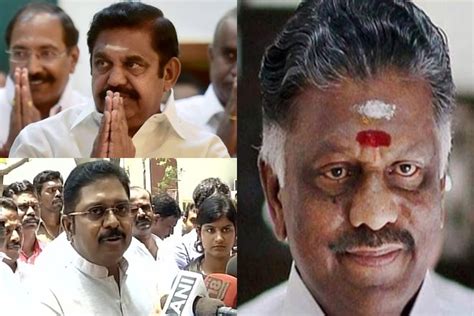 Aiadmk Merger Live Updates Ttv Dinakaran Hits Back At Eps Faction