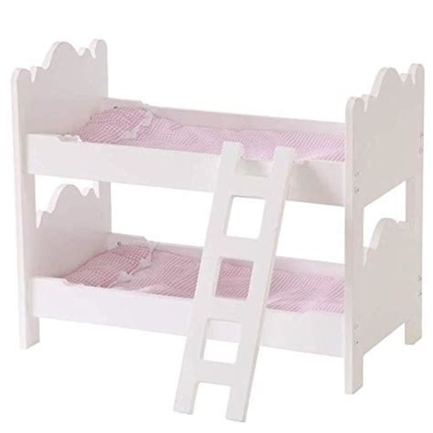 Poupee Qe S Lit Superpos De Poup E En Bois Pouces Literie Pour