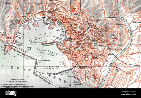 Map Of Genoa Immagini E Fotografie Stock Ad Alta Risoluzione Alamy